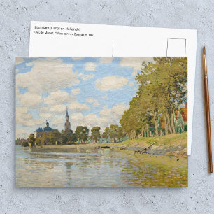 Cartão Postal Claude Monet - Zaandam