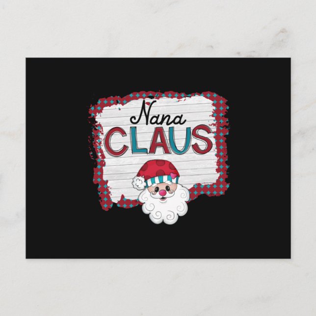 Cartão Postal Claus Nana (Frente)