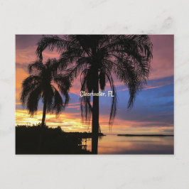 Cartão Postal Clearwater, foto da paisagem da Flórida