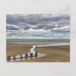 Cartão Postal Cleethorpes Beach Lincolnshire