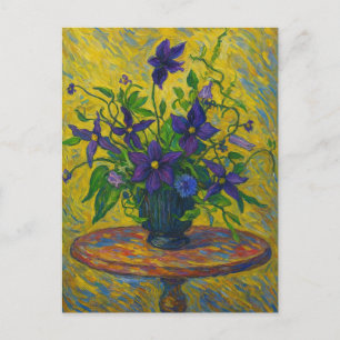 Cartão postal Clematis