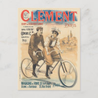 Clément Paris Poster vintage 1895