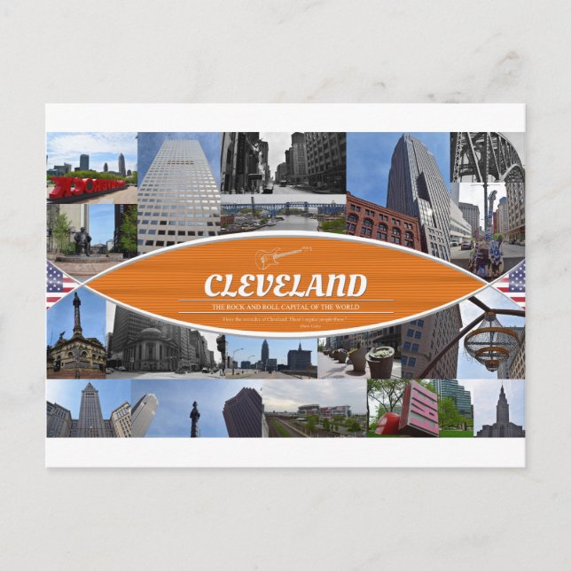 Cartão postal Cleveland (Frente)