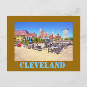 Cartão Postal Cleveland, Ohio, EUA