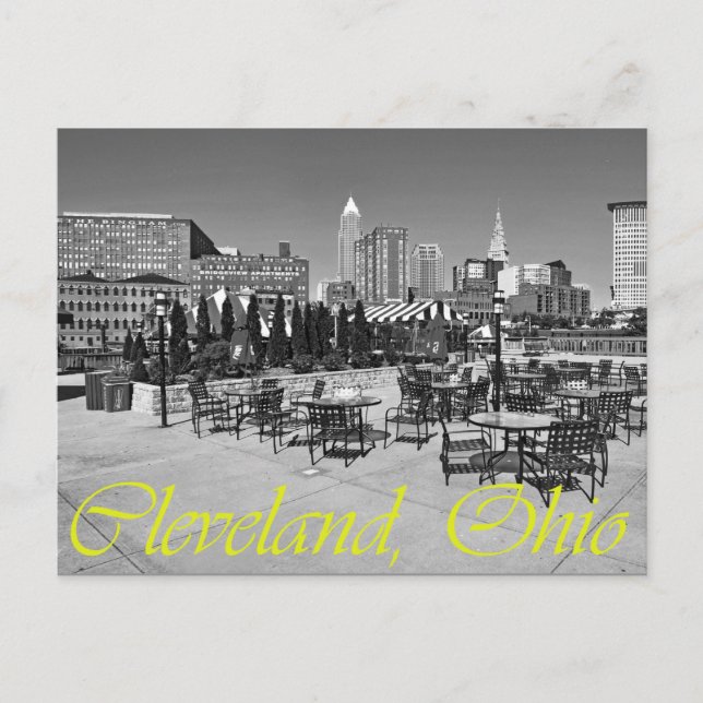 Cartão Postal Cleveland, Ohio, EUA (Frente)