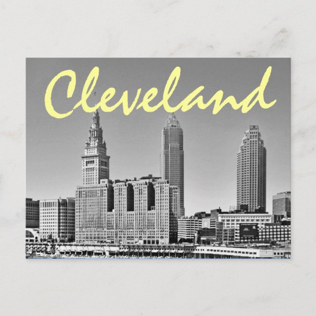 Cartão Postal Cleveland, Ohio, EUA (Frente)