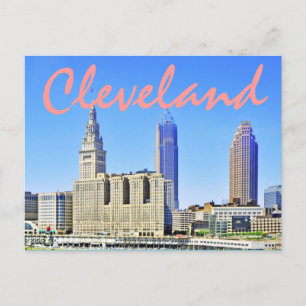 Cartão Postal Cleveland, Ohio, EUA