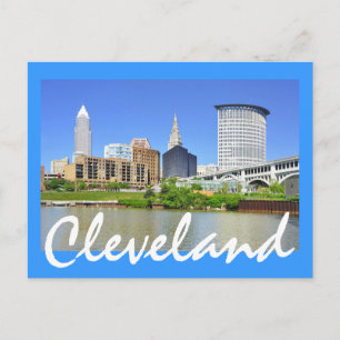 Cartão Postal Cleveland, Ohio, EUA
