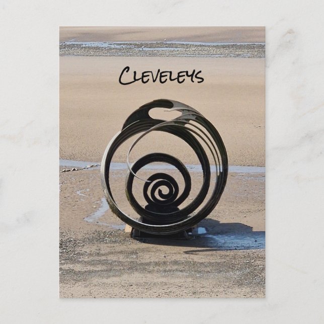 Cartão Postal Cleveleys (Frente)
