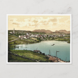 Cartão Postal Clifden. Co. Galway, um clássico Photochrom da Irl