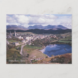 Cartão Postal Clifden, County Galway, Irlanda - foto antiga 1960