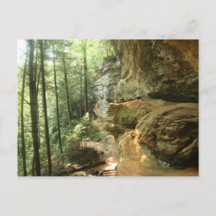 Cartão Postal Cliff de Hocking Hill
