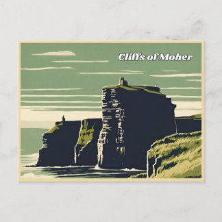 Cartão Postal Cliff of Moher Ireland