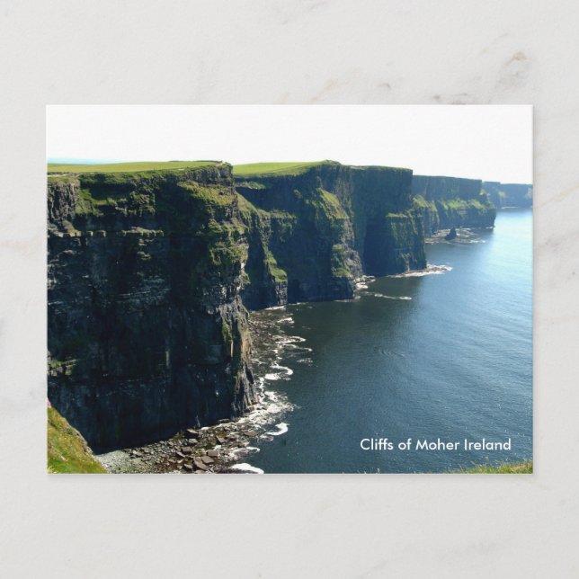 Cartão Postal Cliff of Moher Ireland (Frente)