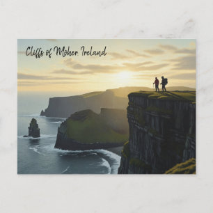 Cartão Postal Cliff of Moher Ireland Viagem