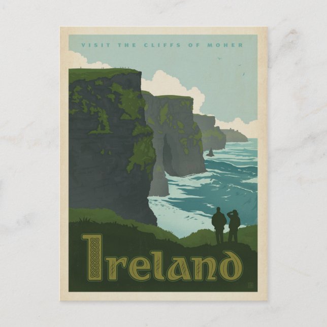 Cartão Postal Cliff of Moher | Irlanda (Frente)