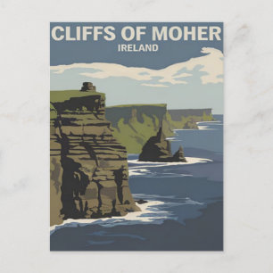 Cartão Postal Cliff of Moher, Irlanda