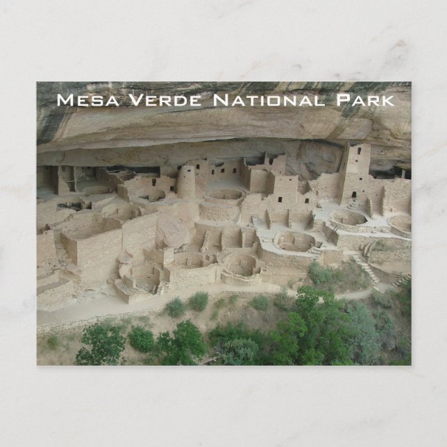 Cartão Postal Cliff Palace (Frente)