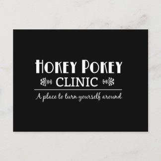 Cartão Postal Clínica Hokey Pokey