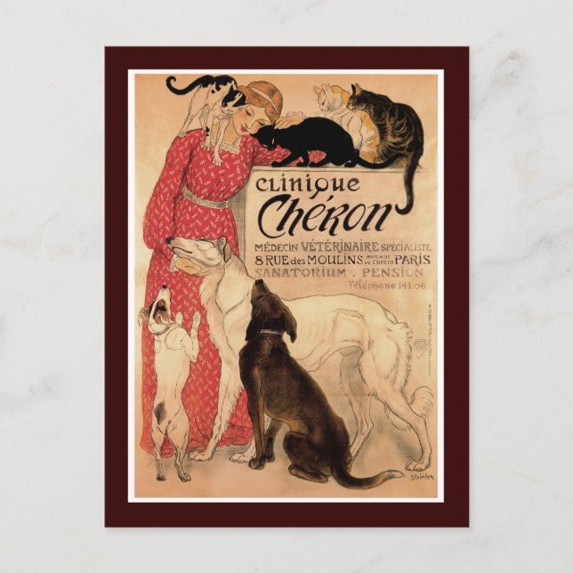 Cartão Postal Clinique Cheron (Frente)