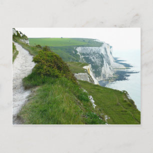 Cartão Postal Clipes Brancos De Dover