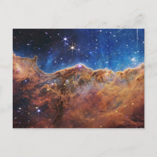 Cartão Postal Clipes Cósmicos Carina Nebula James Webb Telescópi