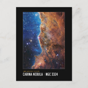 Cartão Postal Clipes Cósmicos James Webb NASA Material Educacion