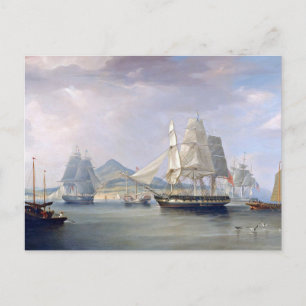 Cartão Postal Clipper de ópio 1824