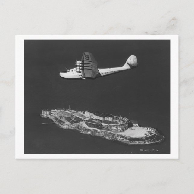 Cartão Postal Clipper Pan-Americano Voando (Frente)