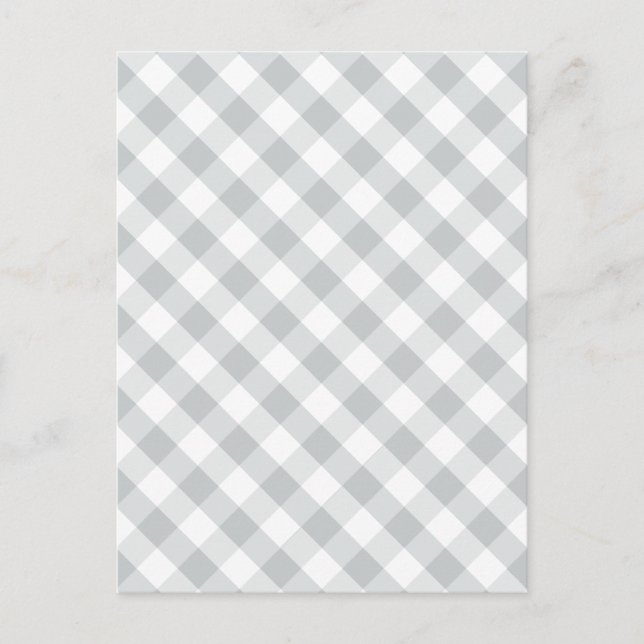 Cartão Postal Clique em Personalizar e mude o cinza para a cor q (Frente)