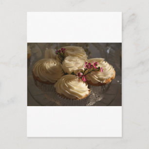 Cartão Postal Close up dos cupcakes