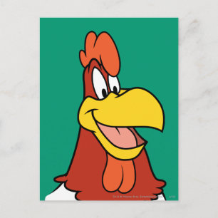 Cartão Postal Closeup de Foghorn Leghorn