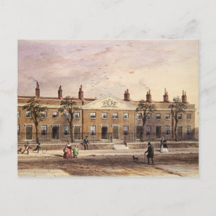 Cartão Postal Clothworker Almhouses em Sapo Lane