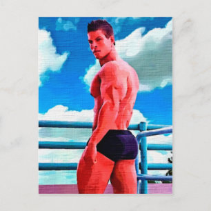 Cartão Postal Cloud 9 Hunk