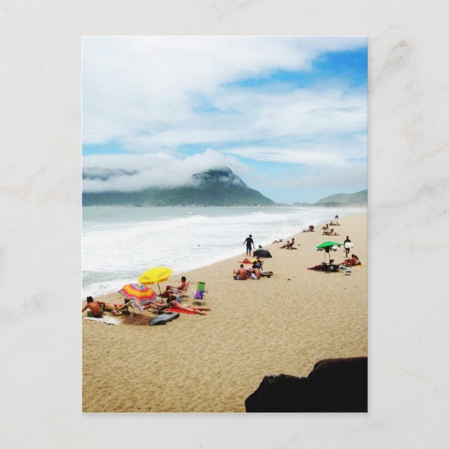 Cartão Postal Cloud Bathing (Frente)