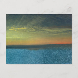 Cartão Postal Cloud Study with Sunset por Albert Bierstadt