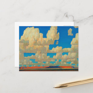 Cartão Postal Cloud World por Maynard Dixon