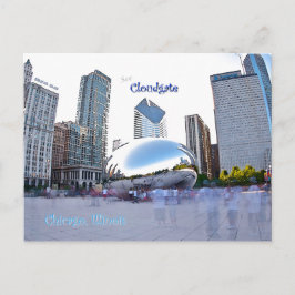 Cartão Postal Cloudgate - Chicago, Illinois