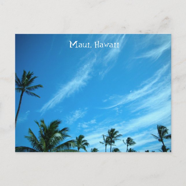 Cartão Postal Clouds (Frente)