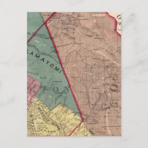 Cartão Postal Cloverdale, Washington, Mendocino