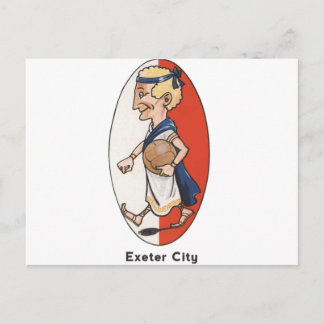 Cartão Postal Clube de Futebol de Exeter City