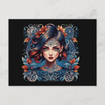 Clube de Mulheres Tatuadas, Azul