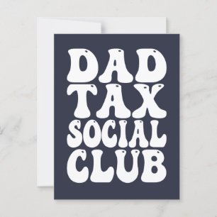 Cartão Postal Clube Social Dad Tax
