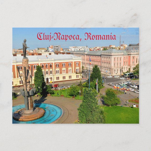 Cartão Postal Cluj-Napoca, Romênia (Frente)