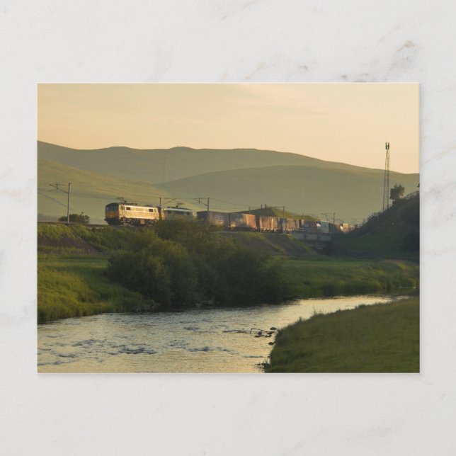 Cartão Postal Clydeside frete noturno (Frente)