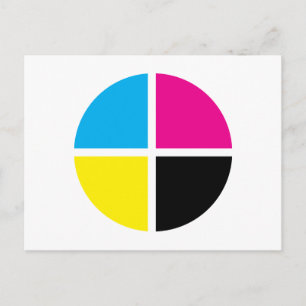 Cartão Postal cmyk