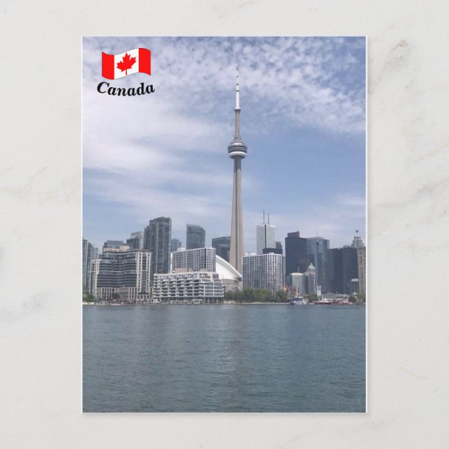 Cartão Postal CN Tower, Ontário, Canadá (B) (Frente)