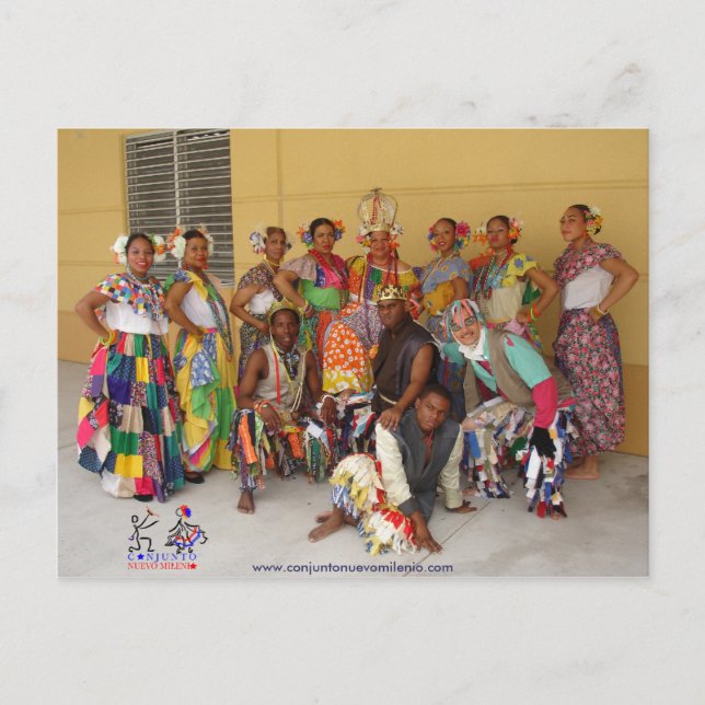 Cartão Postal CNM Panamanian Congos (Frente)