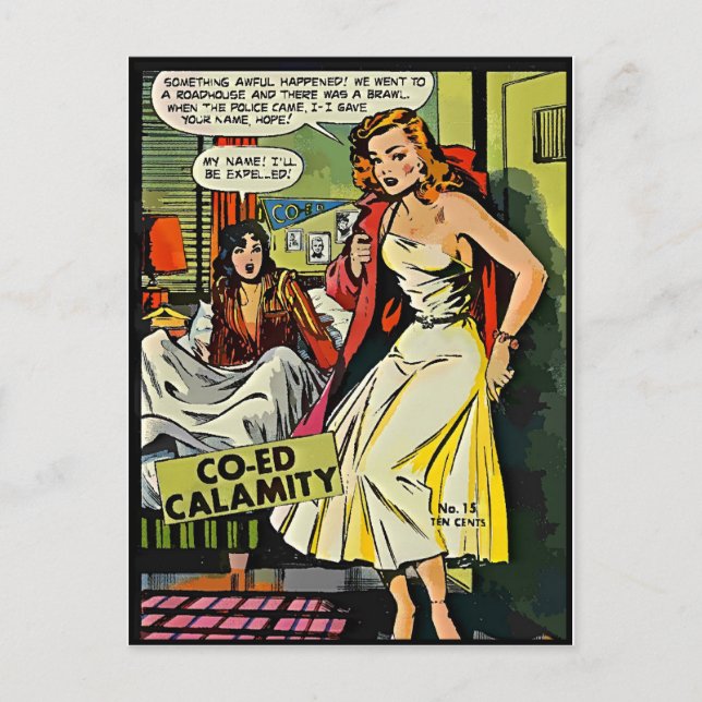 Cartão Postal Co Ed Calamity (Frente)