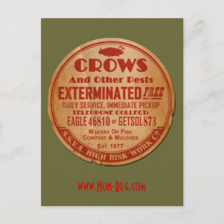 Cartão Postal Co-Trabalho de Alto Risco SSVA